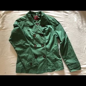 green Merona spring jacket